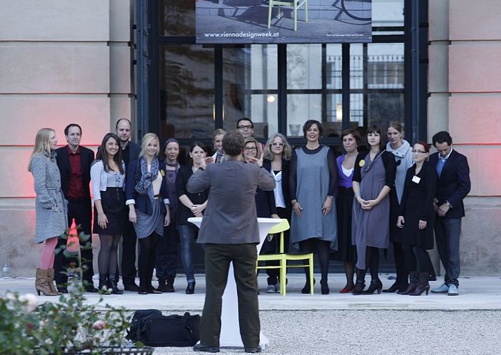 vienna-design-week-palais-lichtenstein-opening-team-photo Vienna Design Week team photo - and sadly not the Vienna Design Week Choir as we hoped....