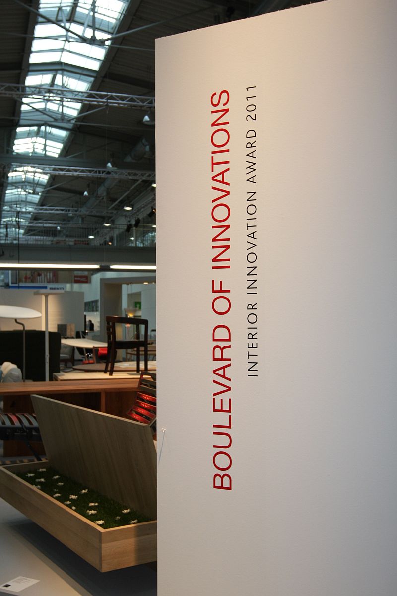 imm-cologne-2011-boulevard-of-innovations The Boulevard of inovation at IMM Cologne - a couple of hundred feet quality before the cheap leather sofas ruin your days