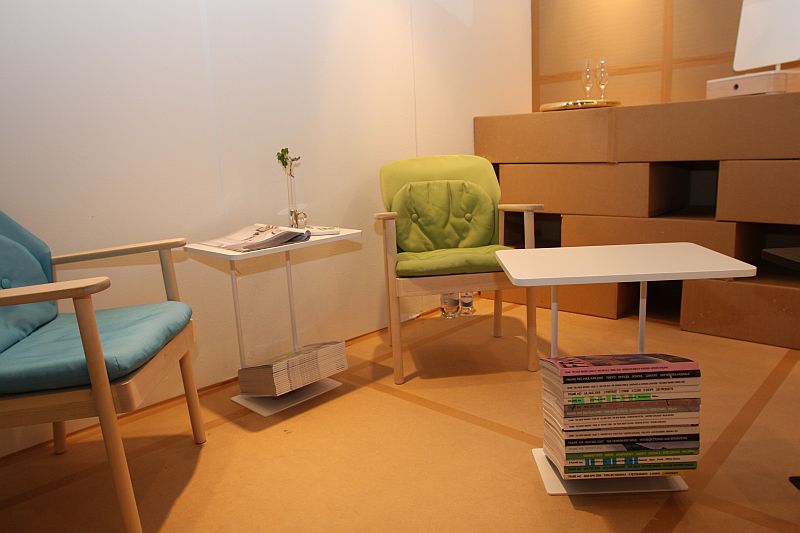 stockholm-design-week-axel-bjurstrom-dolly-table-trinity-lounge-chair Dolly Table and Trinity Lounge Chair by Axel Bjurström