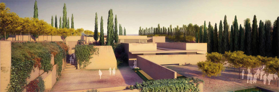 New Gate for the Alhambra by Álvaro Siza Vieira and Juan Domingo Santos.