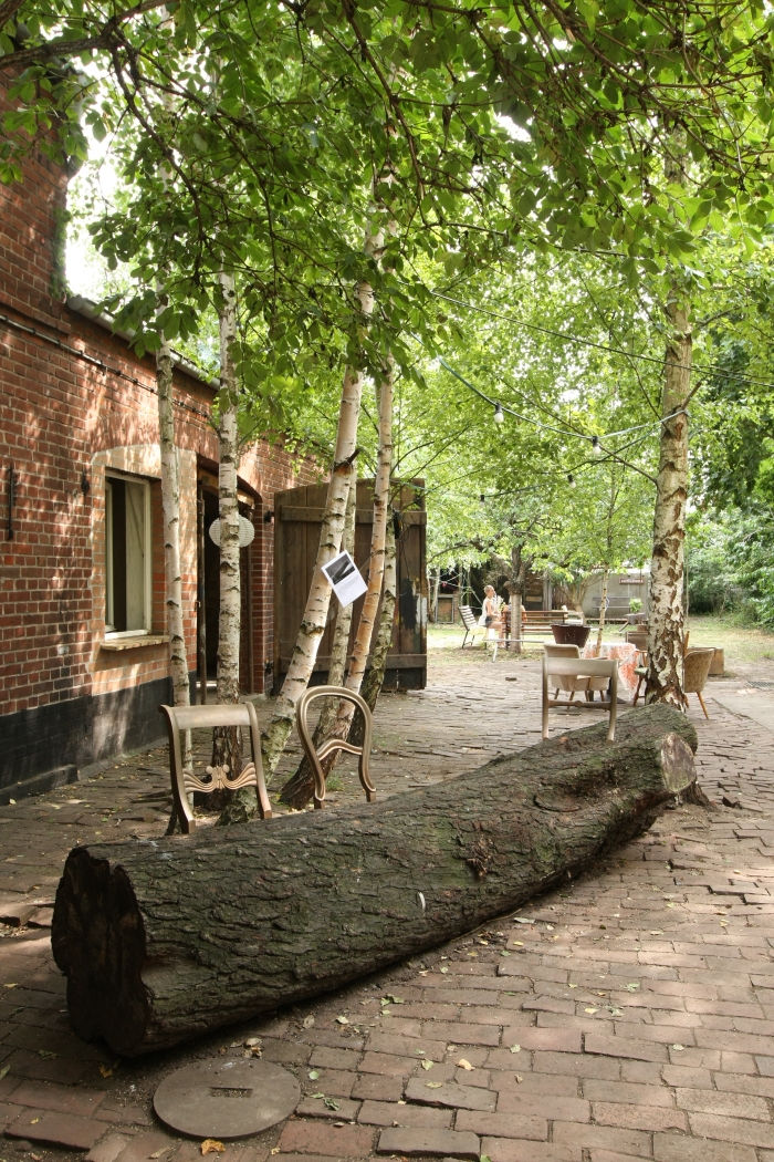 Tree Trunk Bench Jurgen Bey Unter Zwischen im Ampelhaus Oranienbaum Tree Trunk Bench Jurgen Bey Unter Zwischen im Ampelhaus Oranienbaum