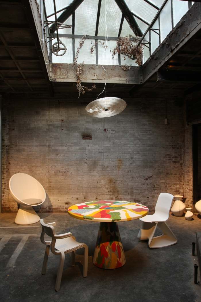 Dutch Design Week 2014 Dirk Vander Kooij Melting Pot Table Dutch Design Week 2014 Dirk Vander Kooij Melting Pot Table