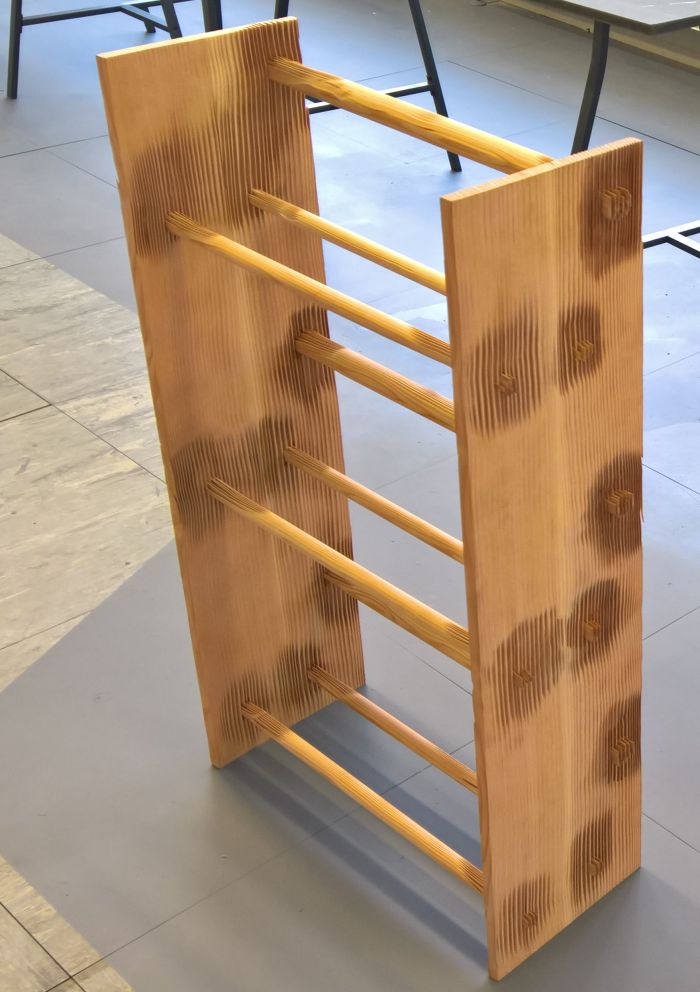 Latewood Bookshelf by Scott Kelly, as seen at The Cass Summer Show 2017