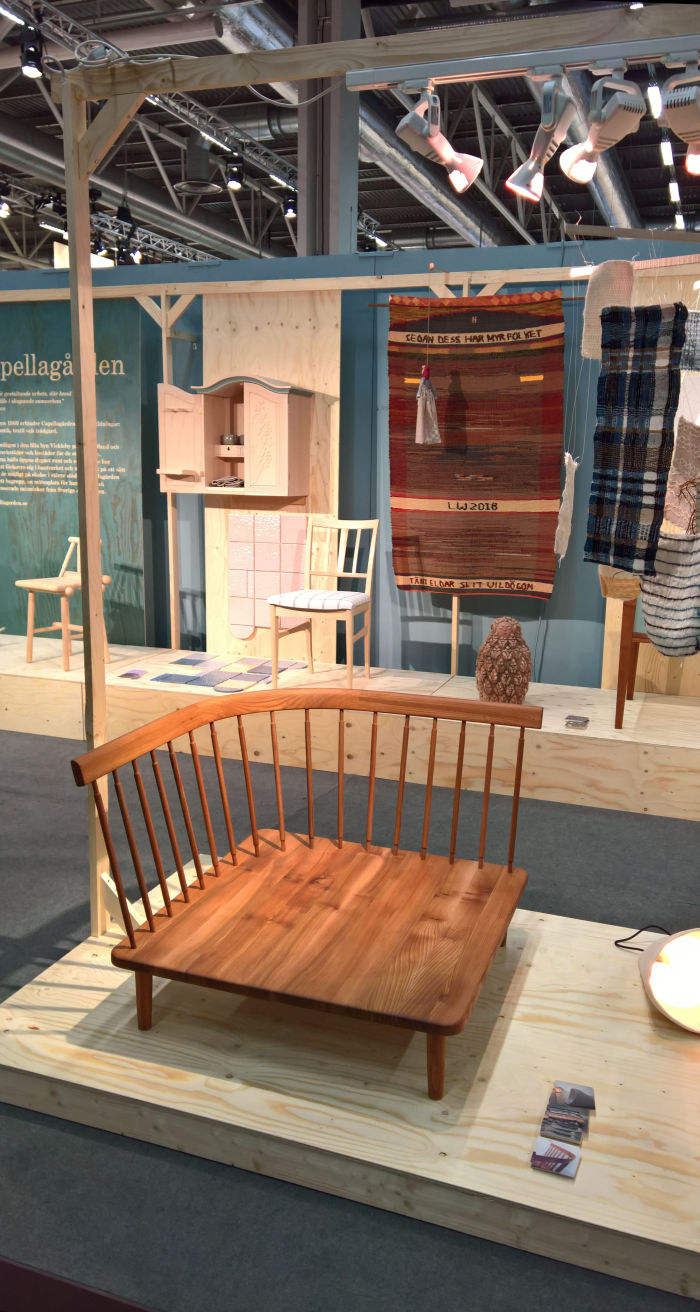 Capellagarden Trä by Lea Lacroix, as seen at Stockholm Furniture Fair 2019