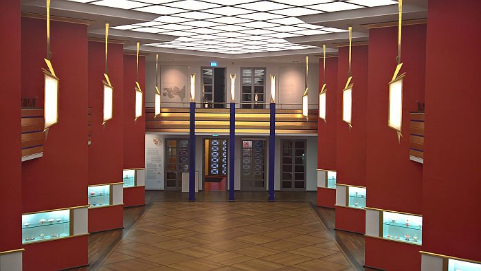 The Pfeilerhalle in the Grassi Museum für Angewandte Kunst Leipzig, a central location of any and every Grassimesse Leipzig
