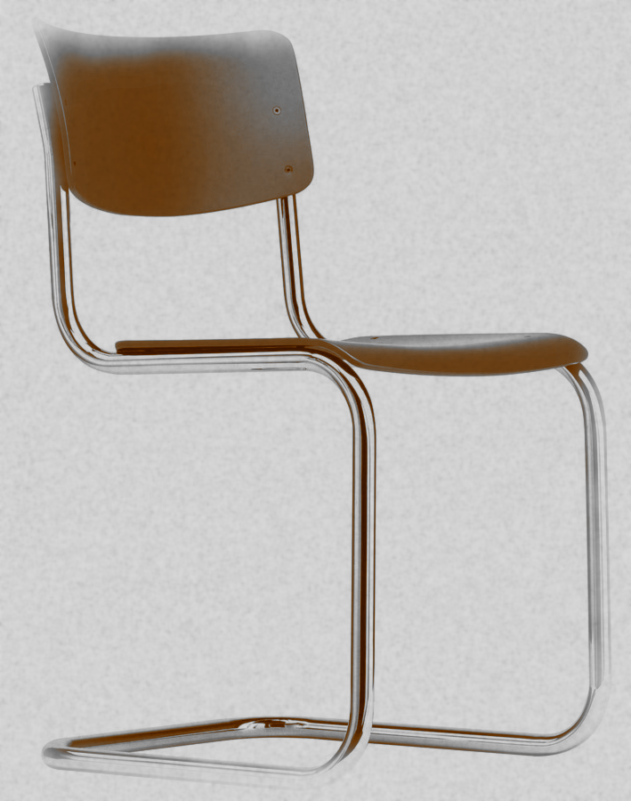 S43 by Mart Stam for Thonet (original photo from the Historia Supellexalis)