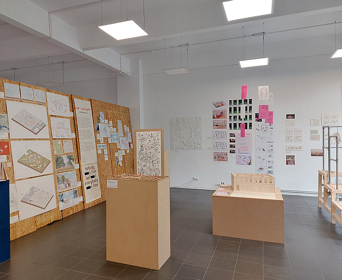 A Seat at The Table! Designing Spaces of Assembly and Participation, by students at Berlin International University, as seen during Berlin Design Week 2025