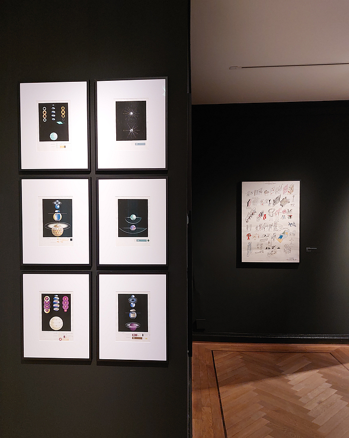Part of the chapter The Exhibitions, as seen at Alchimia. The Revolution of Italian Design, Bröhan Museum, Berlin.