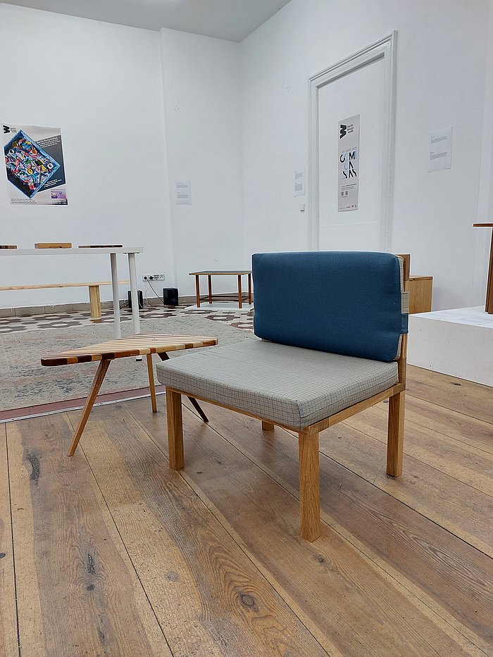 Henry lounge chair by Angharad Summers, as seen at Angharad Summers - Berlin Re:furnished at Backhaus Projects during Berlin Design Week 2025