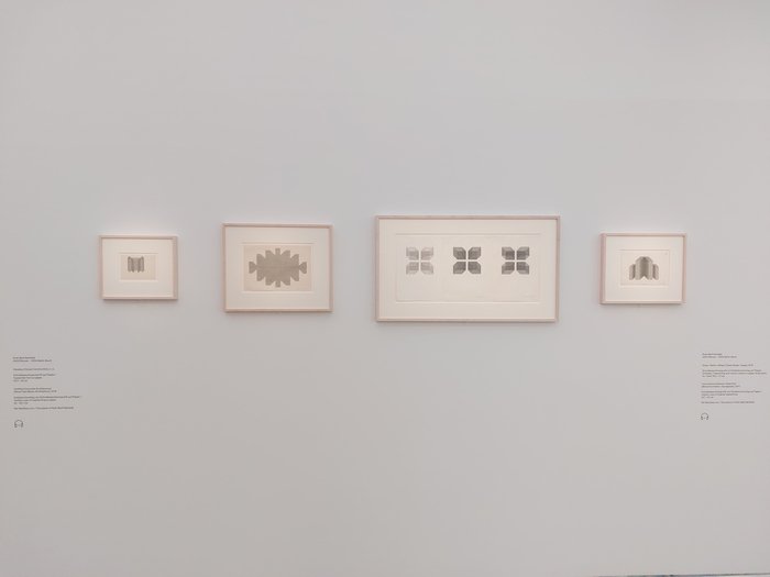 Typewritings by Ruth Wolf-Rehfeldt, as seen in Wohnkomplex: Art and Life in Plattenbau, Das Minsk, Potsdam