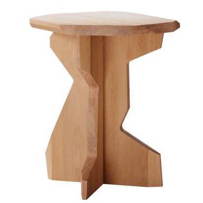 Fels Stool, Waxed oak
