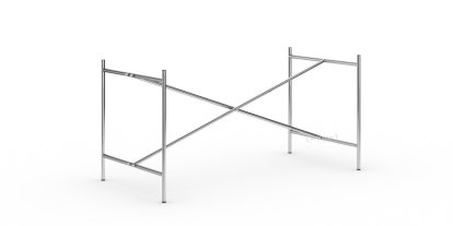Eiermann 2 Table Frame, Chrome, Vertical,  centred, 135 x 66 cm, Without extension (height 66 cm)