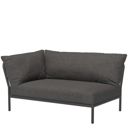 Level 2 Left Corner, Dark grey, Dark grey basic