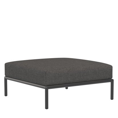 Level 2 Ottoman, Dark grey, Dark grey basic