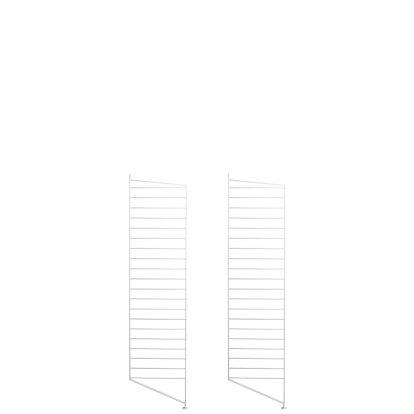 String System Floor Panel, Set of 2, 115 x 30 cm, White
